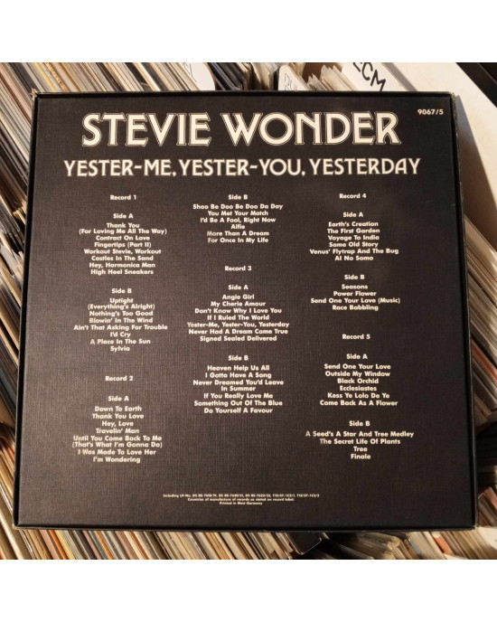 Stevie Wonder - Yester-Me, Yester-You, Yesterday (My Favourite Songs) - 5xLP