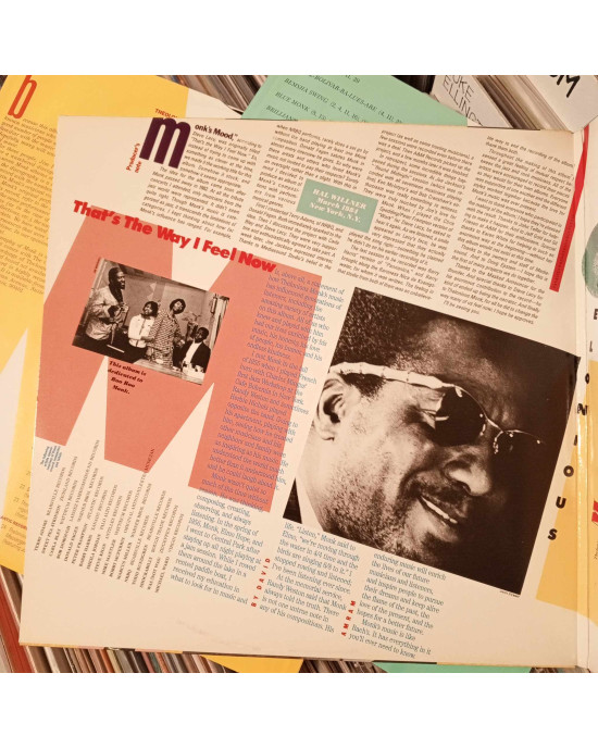Various - That's The Way I Feel Now - A Tribute To Thelonious Monk Various - That's The Way I Feel Now - A Tribute To Thelonious Monk
