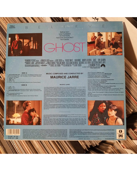 Maurice Jarre - Ghost (Original Motion Picture Soundtrack) Maurice Jarre - Ghost (Original Motion Picture Soundtrack)
