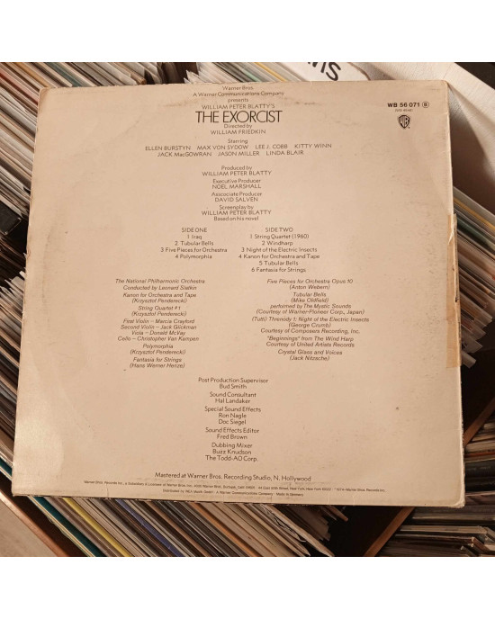 The National Philharmonic Orchestra Conducted By Leonard Slatkin - The Exorcist The National Philharmonic Orchestra Conducted By Leonard Slatkin - The Exorcist