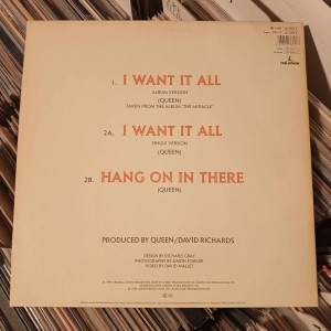 Queen - I Want It All - Maxi Single Queen - I Want It All - Maxi Single