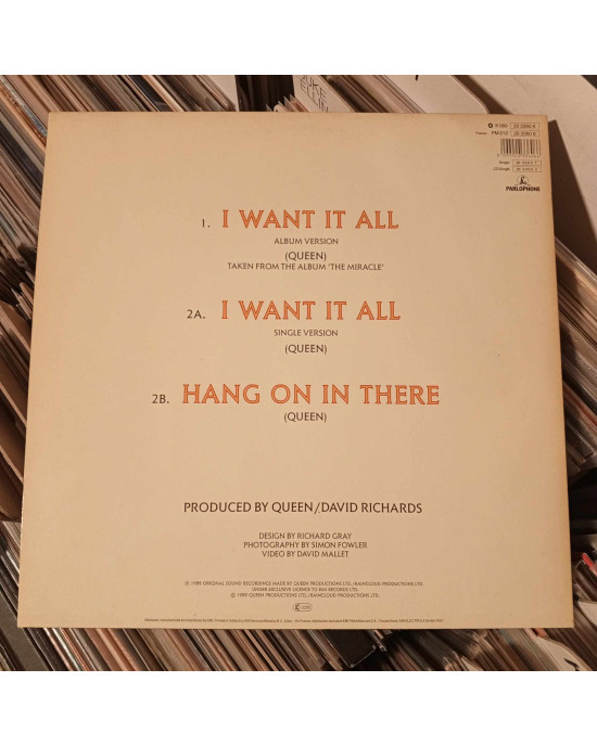 Queen - I Want It All - Maxi Single Queen - I Want It All - Maxi Single