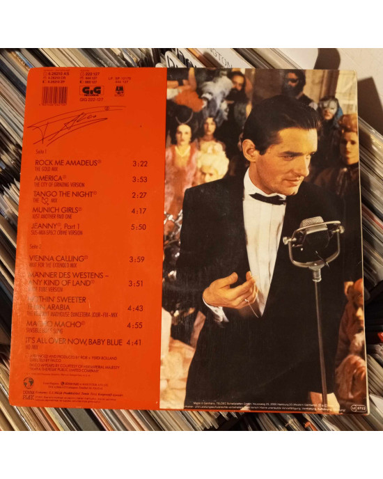 Falco - Falco 3 - 1985, Türkiye Falco - Falco 3 - 1985, Türkiye