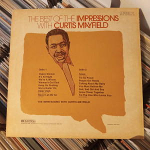 The Impressions - The Best Of The Impressions With Curtis Mayfield