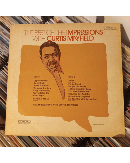 The Impressions - The Best Of The Impressions With Curtis Mayfield The Impressions - The Best Of The Impressions With Curtis Mayfield
