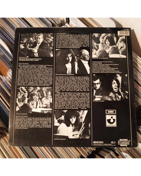 Deep Purple, The Royal Philharmonic Orchestra Conducted by Malcolm Arnold - Concerto For Group And Orchestra