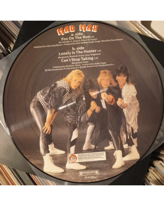 Mad Max - Fox On The Run - Maxi Single - Picture Disc Mad Max - Fox On The Run - Maxi Single - Picture Disc