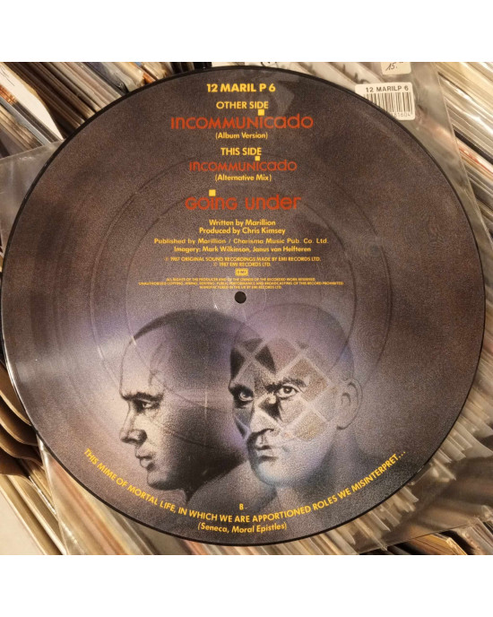 Marillion - Incommunicado - Maxi Single - Picture Disc Marillion - Incommunicado - Maxi Single - Picture Disc