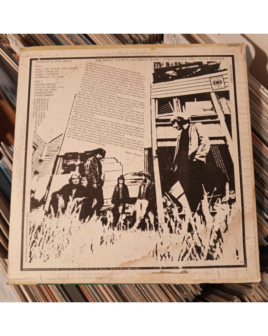 The Great Society With Grace Slick - Conspicuous Only In Its Absence The Great Society With Grace Slick - Conspicuous Only In Its Absence