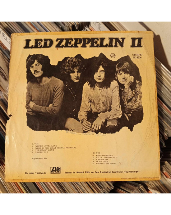 Led Zeppelin - II - 1969, Türkiye Led Zeppelin - II - 1969, Türkiye
