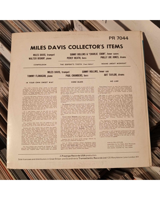 Miles Davis - Collectors' Items - 1966, UK Miles Davis - Collectors' Items - 1966, UK