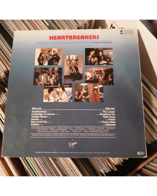 Tangerine Dream - Heartbreakers (Music From The Original Motion Picture Soundtrack) Tangerine Dream - Heartbreakers (Music From The Original Motion Picture Soundtrack)