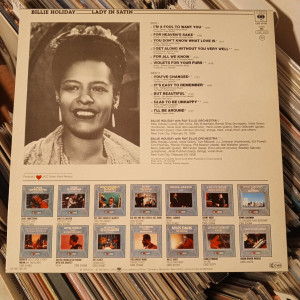 Billie Holiday With Ray Ellis And His Orchestra - Lady In Satin