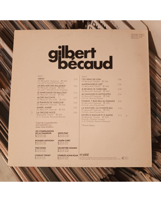 Gilbert Bécaud - Les Grandes Chansons Gilbert Bécaud - Les Grandes Chansons