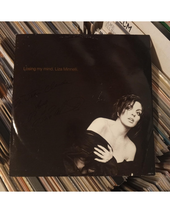 Liza Minnelli - Losing My Mind - Maxi Single - İmzalı Liza Minnelli - Losing My Mind - Maxi Single - İmzalı