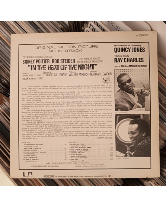 Quincy Jones - In The Heat Of The Night (Original Motion Picture Soundtrack)