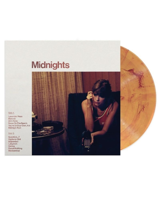 Taylor Swift - Midnights (Limited Edition - Blood Moon Marbled Vinyl) Taylor Swift - Midnights (Limited Edition - Blood Moon Marbled Vinyl)