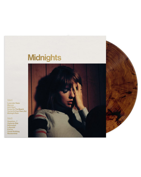 Taylor Swift - Midnights (Limited Special Edition - Mahogany Marbled Vinyl)