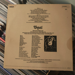David Bowie - David Bowie In Bertolt Brecht's Baal David Bowie - David Bowie In Bertolt Brecht's Baal