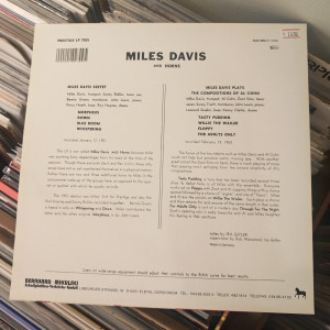 Miles Davis - Miles Davis And Horns Miles Davis - Miles Davis And Horns