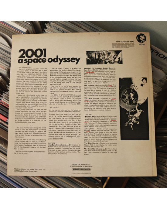 Various - 2001: A Space Odyssey (Music From The Motion Picture Sound Track) Various - 2001: A Space Odyssey (Music From The Motion Picture Sound Track)