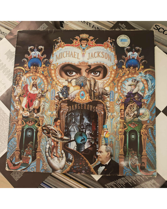 Michael Jackson - Dangerous - 1991, EU Michael Jackson - Dangerous - 1991, EU