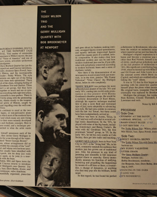 The Teddy Wilson Trio & Gerry Mulligan Quartet With Bob Brookmeyer & Bill Evans - At Newport - 1978, Japonya