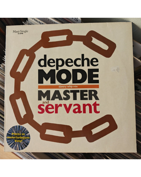 Depeche Mode - Master And Servant (Slavery Whip Mix) - Maxi Single - Renkli Plak Depeche Mode - Master And Servant (Slavery Whip Mix) - Maxi Single - Renkli Plak