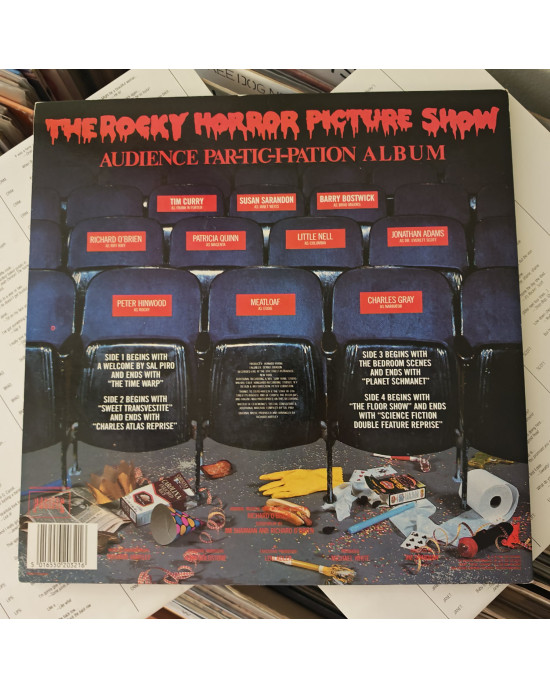 Various - The Rocky Horror Picture Show Audience Par-Tic-I-Pation Album: The Original Soundtrack To The Original Soundtrack From The Original Movie Various - The Rocky Horror Picture Show Audience Par-Tic-I-Pation Album: The Original Soundtrack To The Original Soundtrack From The Original Movie