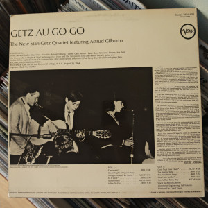 The New Stan Getz Quartet Featuring Astrud Gilberto - Getz Au Go Go The New Stan Getz Quartet Featuring Astrud Gilberto - Getz Au Go Go