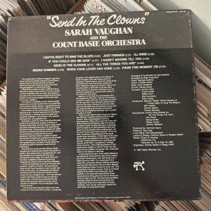 Sarah Vaughan & The Count Basie Orchestra - Send In The Clowns Sarah Vaughan & The Count Basie Orchestra - Send In The Clowns