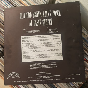 Clifford Brown & Max Roach - At Basin Street Clifford Brown & Max Roach - At Basin Street