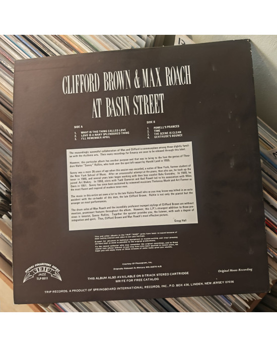 Clifford Brown & Max Roach - At Basin Street