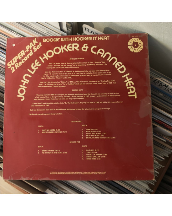 John Lee Hooker & Canned Heat - Boogie With Hooker N'Heat John Lee Hooker & Canned Heat - Boogie With Hooker N'Heat