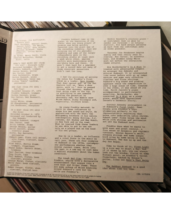 Freddie Hubbard - The Baddest Hubbard (An Anthology Of Previously Released Recordings)