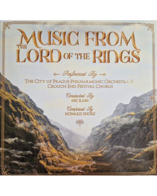 Howard Shore, The City Of Prague Philharmonic Orchestra, Crouch End Festival Chorus - Music From The Lord Of The Rings Trilogy - Renkli Plak Howard Shore, The City Of Prague Philharmonic Orchestra, Crouch End Festival Chorus - Music From The Lord Of The Rings Trilogy - Renkli Plak