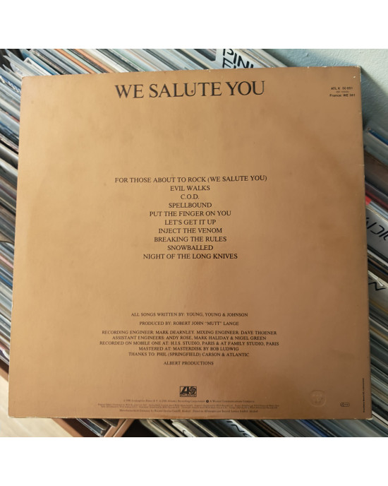 AC/DC - For Those About To Rock We Salute You