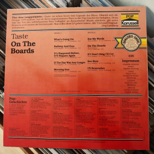 Taste - On The Boards