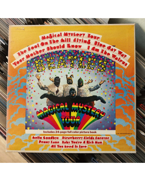 The Beatles - Magical Mystery Tour + 24 Sayfalık Kitapçık - 1969, ABD The Beatles - Magical Mystery Tour + 24 Sayfalık Kitapçık - 1969, ABD