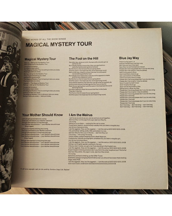 The Beatles - Magical Mystery Tour + 24 Sayfalık Kitapçık - 1969, ABD The Beatles - Magical Mystery Tour + 24 Sayfalık Kitapçık - 1969, ABD