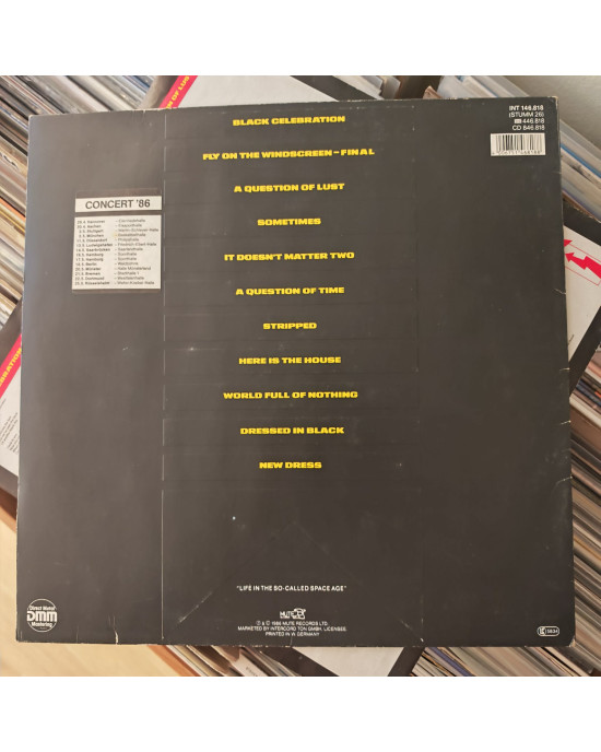 Depeche Mode - Black Celebration (Gri Plak) Depeche Mode - Black Celebration (Gri Plak)