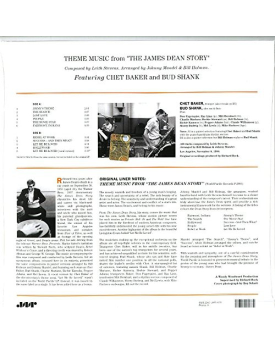 Chet Baker & Bud Shank - Theme Music from The James Dean Story