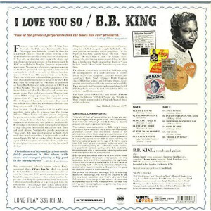 B.B. King - I Love You So + 2 Bonus Tracks! B.B. King - I Love You So + 2 Bonus Tracks!