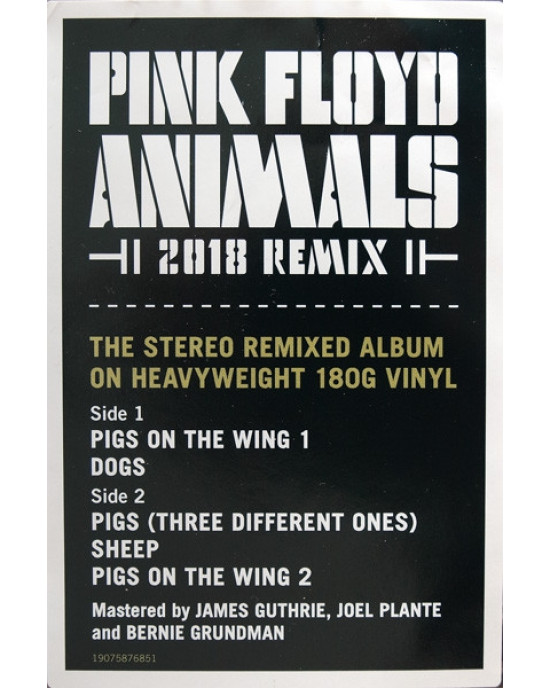 Pink Floyd - Animals (2018 Remix) Pink Floyd - Animals (2018 Remix)