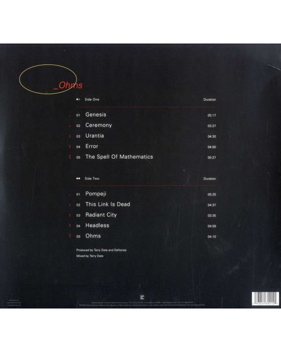 Deftones - OHMS Deftones - OHMS