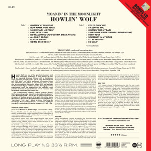 Howlin' Wolf - Moanin' In The Moonlight - LP+CD Howlin' Wolf - Moanin' In The Moonlight - LP+CD