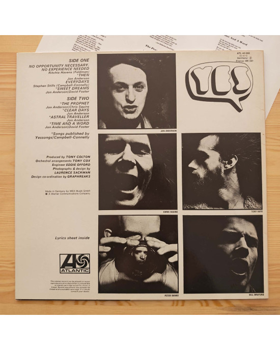 Yes - Time And A Word