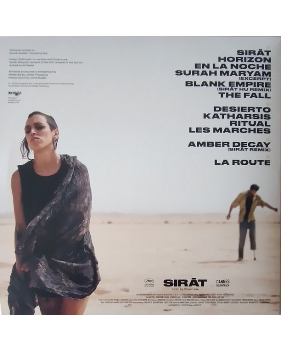 Kangding Ray - SIRĀT (Original Motion Picture Soundtrack) - White Opaque Vinyl - LP + 7" - Limited Edition Kangding Ray - SIRĀT (Original Motion Picture Soundtrack) - White Opaque Vinyl - LP + 7" - Limited Edition