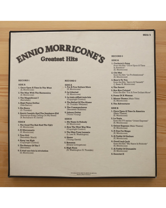 Ennio Morricone, The Eddy Starr Orchestra & Singers - The Music Of Ennio Morricone And Other Great Western Movie Themes & Movie Themes