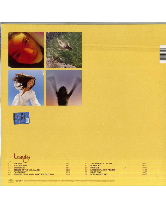 Lorde - Solar Power Lorde - Solar Power